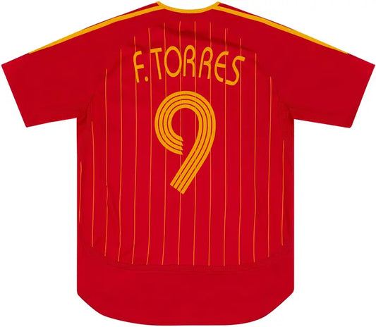 2006-08 Spain Home Shirt Torres #9