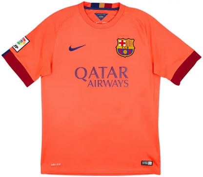2014-15 Barcelona Away Shirt #10
