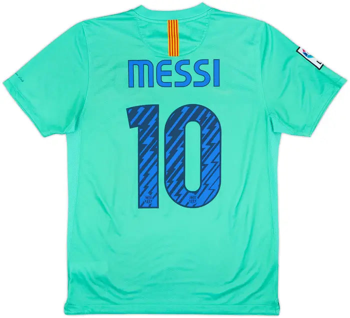 2010-11 Barcelona Away Shirt #10