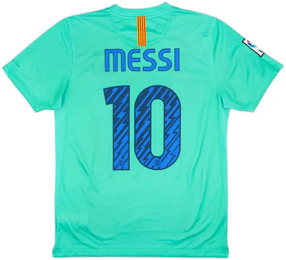 2010-11 Barcelona Away Shirt #10