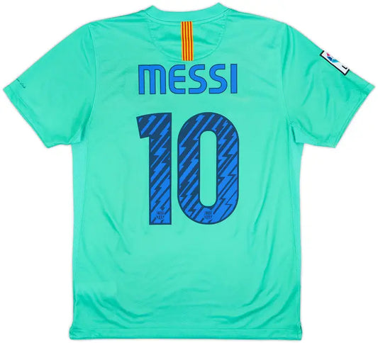 2010-11 Barcelona Away Shirt #10