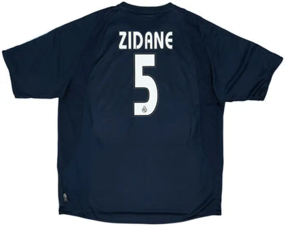 2003-04 Real Madrid Away Shirt Zidane #5