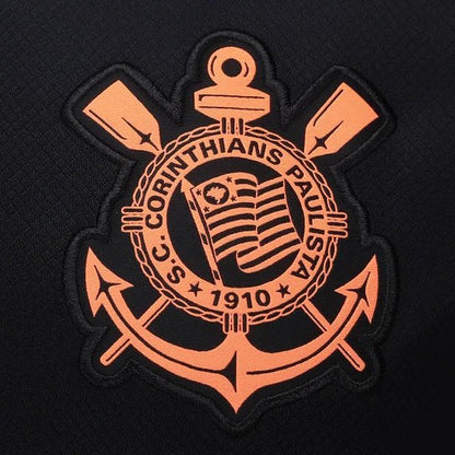 Jersey Corinthians (Total 90) III 2025 - Black and Orange - Men's - Fan Version