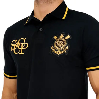 Jersey Corinthians Polo Retro Gold - SPR