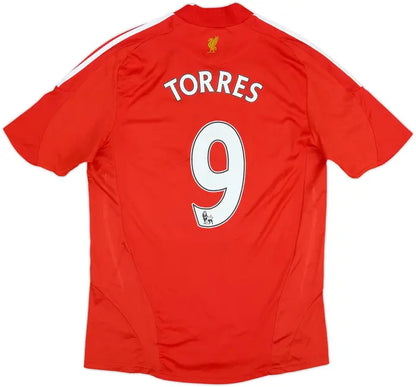 2008-10 Liverpool Home Shirt Torres #9