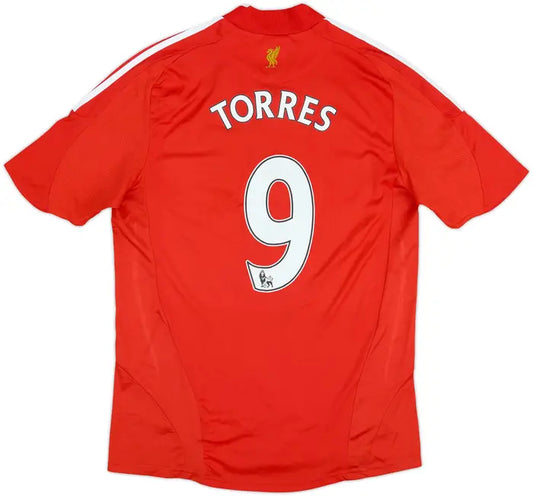 2008-10 Liverpool Home Shirt Torres #9