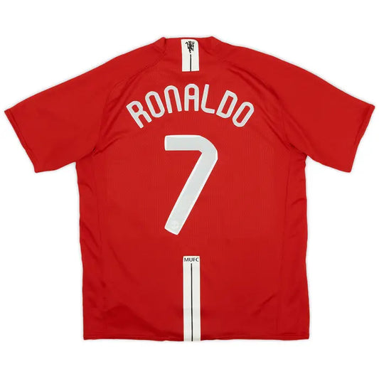 2007-08 Manchester United CL Home Shirt #7