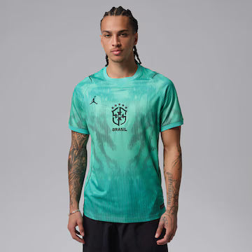 Jersey of Goalkeeper Brasil Jordan 2026/27 Fan Version Men's