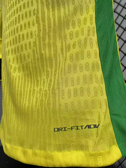 Brazil 2025/26 Long Sleeve Brazil - Player Version [Slim Fit]