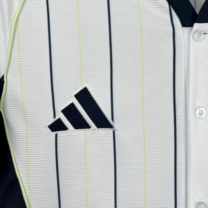 Real Madrid Home Jersey 2025/26 - Version Baseball US Pack [Slim Fit]