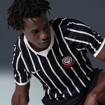 Corinthians II 2026/27 Without Number Player Version Nike Men's - White+Black Jersey
