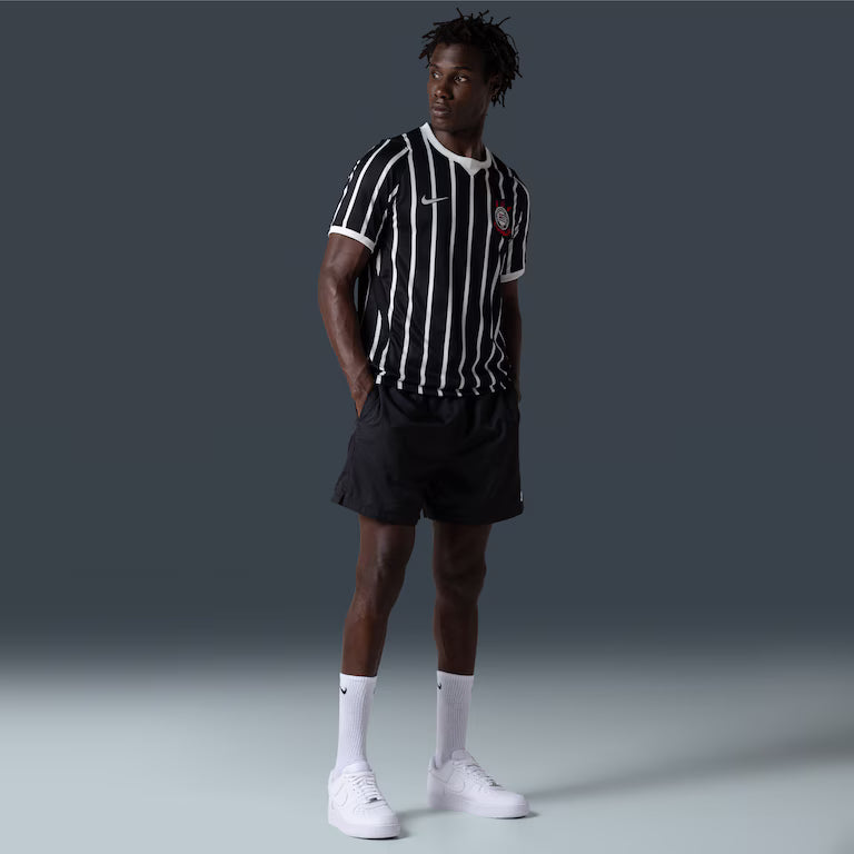Corinthians II 2026/27 Without Number Player Version Nike Men's - White+Black Jersey