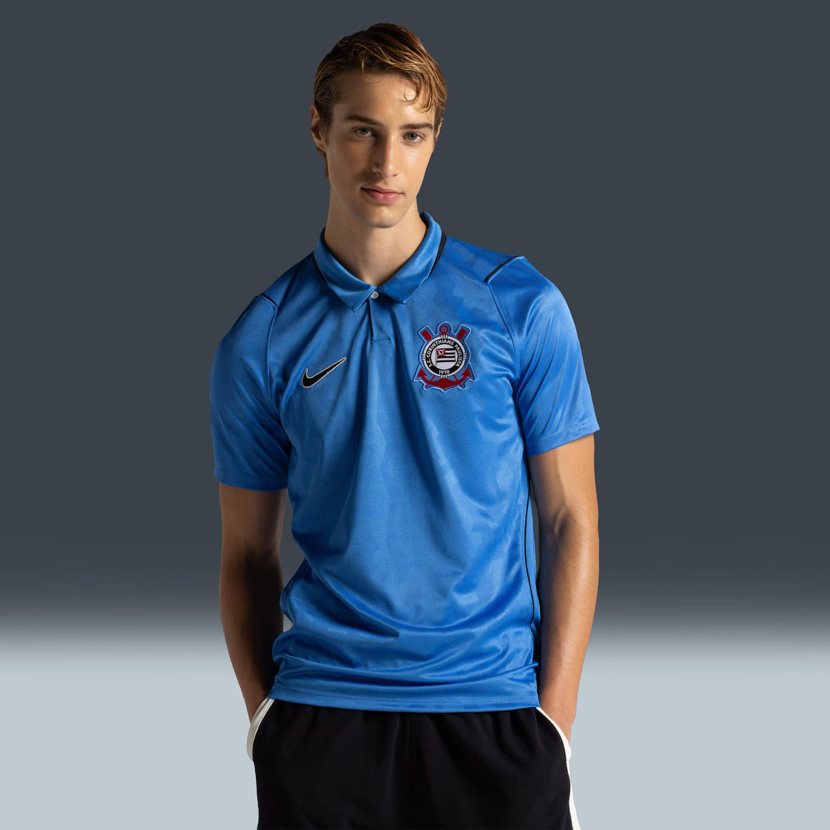 Jersey Corinthians Third 2026/27 Fan Version Nike Men's - Blue