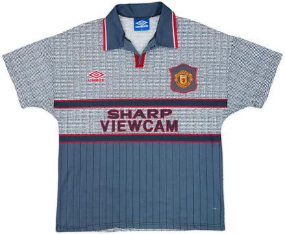 1995-96 Manchester United Away Shirt Cantona #7