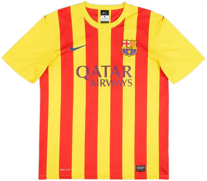 2013-15 Barcelona Basic Away Shirt #10