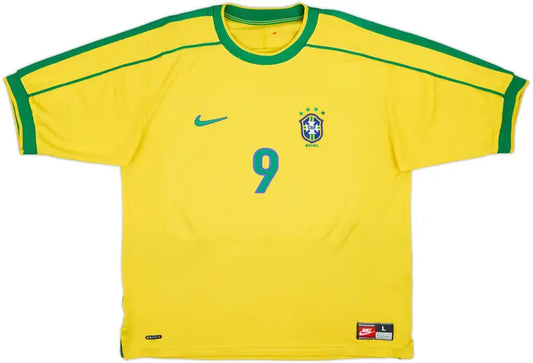 [PRONTA ENTREGA] Jersey Retrõ Brasil Ronaldo Fenõmeno 1998