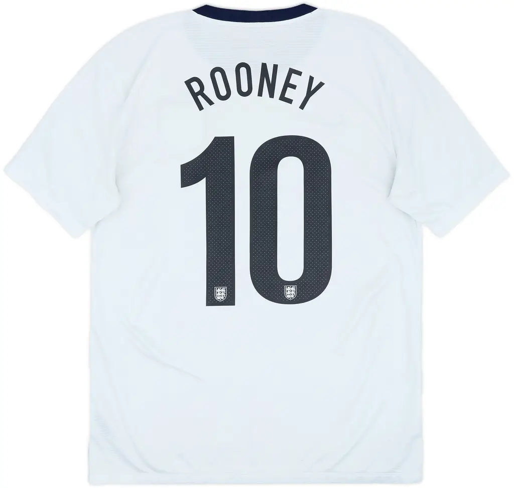 2013 England 150th Anniversary Home Shirt Rooney #10