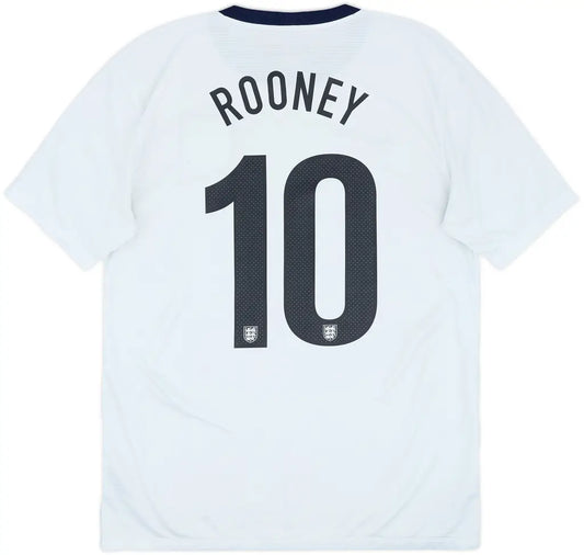 2013 England 150th Anniversary Home Shirt Rooney #10