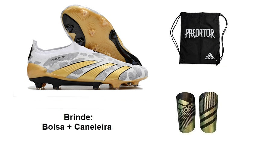 Firm Ground Soccer Cleats Adidas Predator Laceless Tongue 2 FG