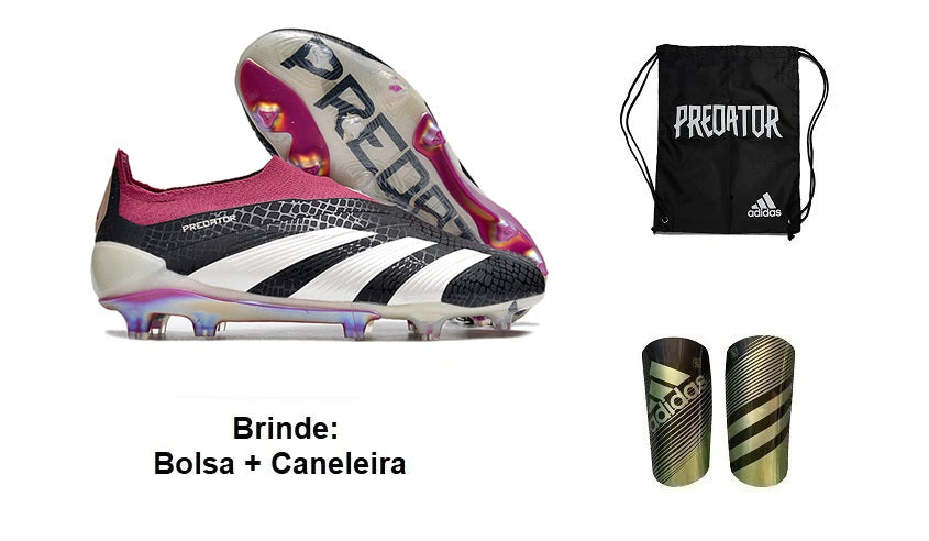 Firm Ground Soccer Cleats Adidas Predator Laceless Tongue FG