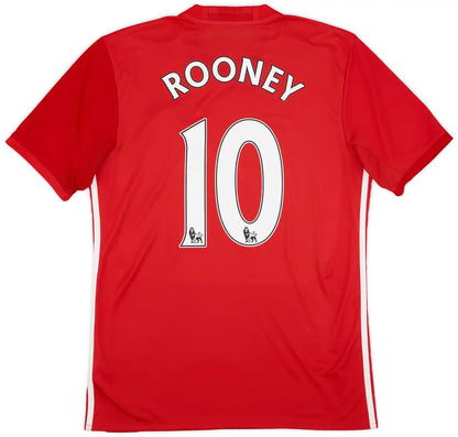 2016-17 Manchester United Home Shirt Rooney #10