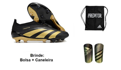 Firm Ground Soccer Cleats Adidas Predator Laceless Tongue 2 FG