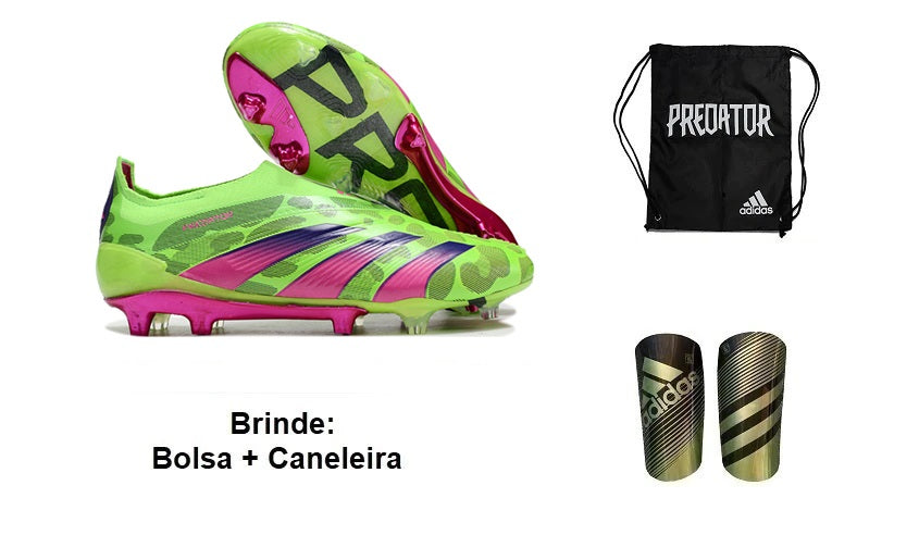 Firm Ground Soccer Cleats Adidas Predator Laceless Tongue FG