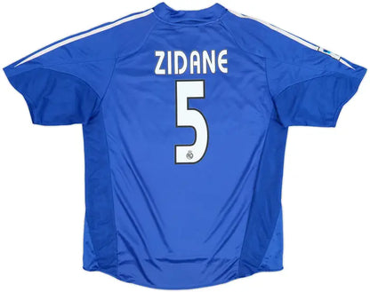 2004-05 Real Madrid Third Shirt Zidane #5