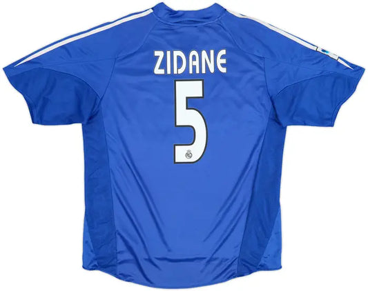 2004-05 Real Madrid Third Shirt Zidane #5