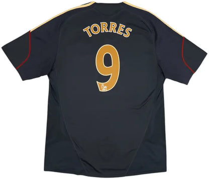 2009-10 Liverpool Away Shirt Torres #9