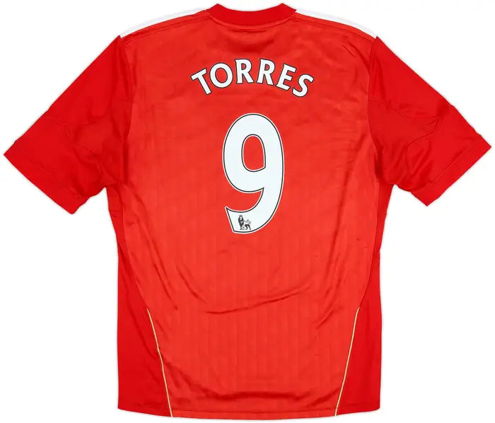 2010-12 Liverpool Home Shirt Torres #9