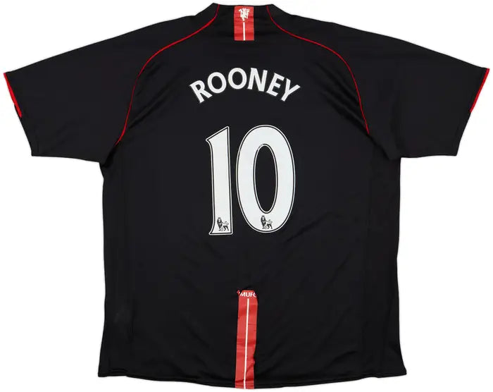 2007-08 Manchester United Away Shirt Rooney #10