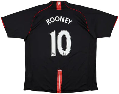 2007-08 Manchester United Away Shirt Rooney #10