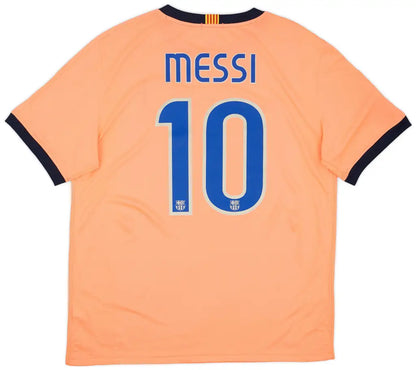 2009-10 Barcelona Away Shirt #10