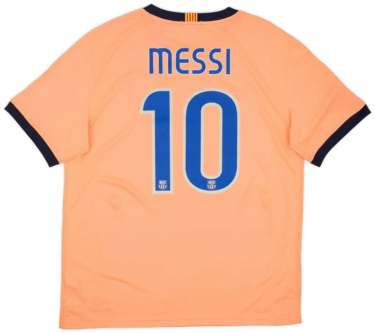 2009-10 Barcelona Away Shirt #10