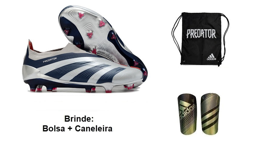 Firm Ground Soccer Cleats Adidas Predator Laceless Tongue 2 FG