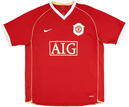 2006-07 Manchester United Home Shirt #7