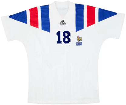 1992-94 France Away Shirt Cantona #18