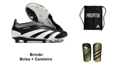 Firm Ground Soccer Cleats Adidas Predator Laceless Tongue 2 FG