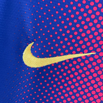 Barcelona 12/13 I Home Jersey - Long Sleeve Retro Version