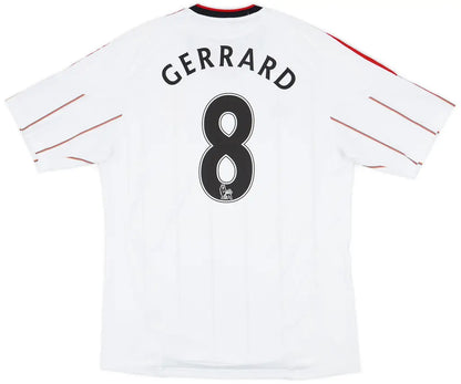 2010-11 Liverpool Away Shirt Gerrard #8