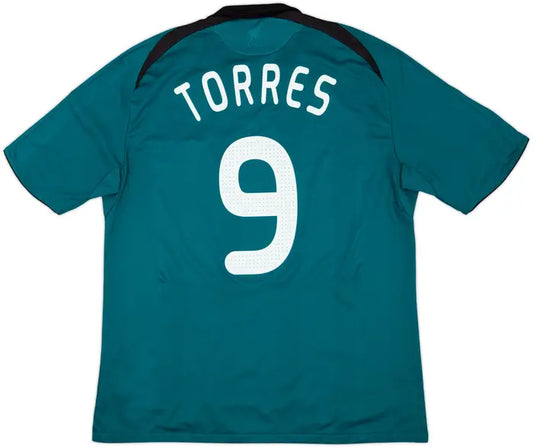 2008-09 Liverpool Third Shirt Torres #9