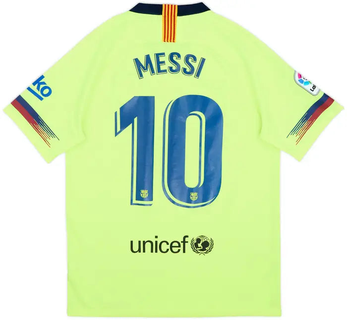 2018-19 Barcelona Away Shirt #10