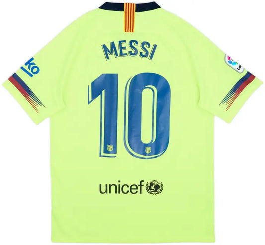 2018-19 Barcelona Away Shirt #10