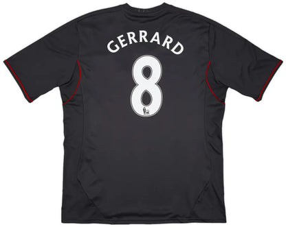 2011-12 Liverpool Away Shirt Gerrard #8