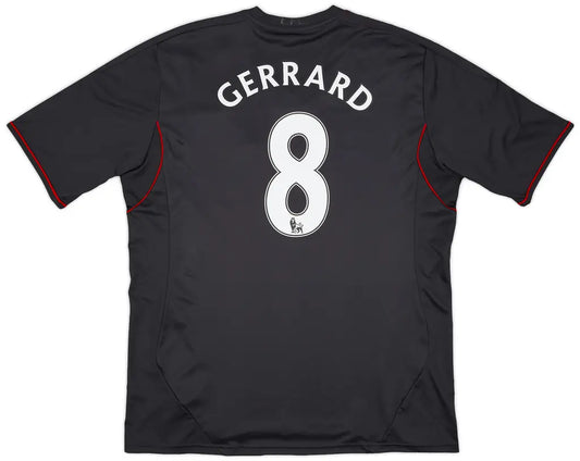 2011-12 Liverpool Away Shirt Gerrard #8