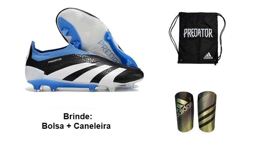 Firm Ground Soccer Cleats Adidas Predator Laceless Tongue 2 FG