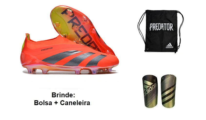 Firm Ground Soccer Cleats Adidas Predator Laceless Tongue FG