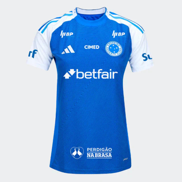 Women's Jersey Cruzeiro 2025/26 I with Sponsors