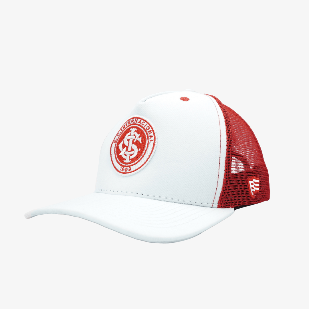 Boné Trucker Internacional Tela - White